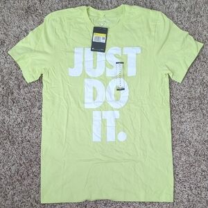 Nike Men's Bright Green Just Do It Tee
